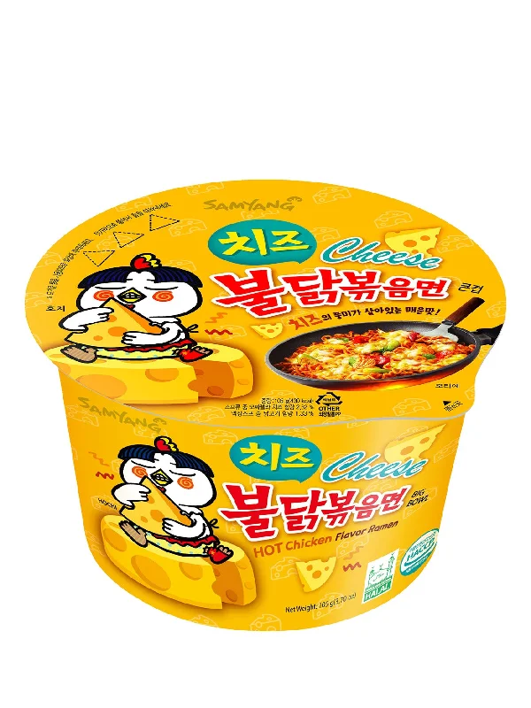 SAMYANG HOT CHICKEN CHEESE RAMEN BOWL 105GM