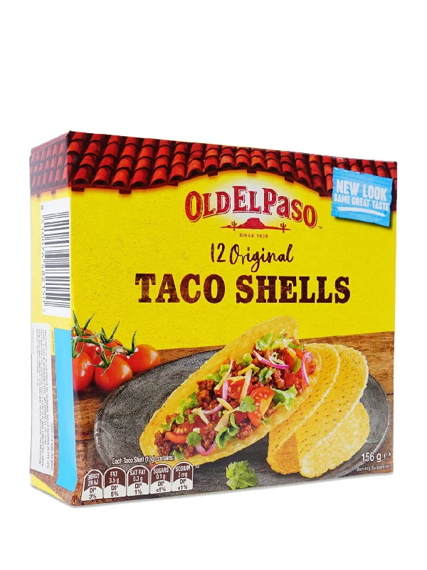 OLD EL PASO TACO SHELLS UK 156G