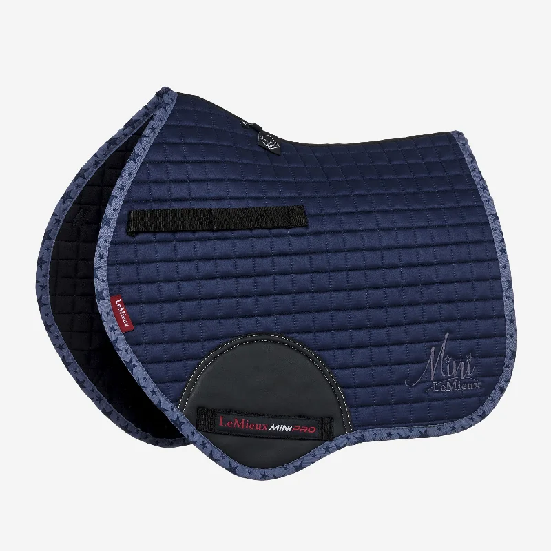 LeMieux Mini Jump Suede Square - Indigo