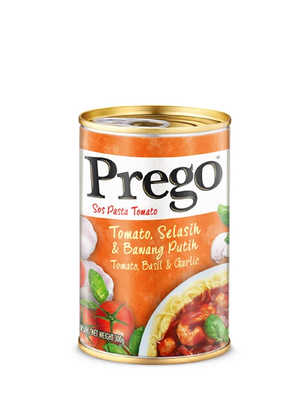 PREGO BASIL & GARLIC SAUCE 300G