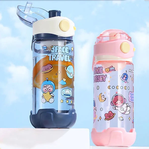 Odyssey Space Theme 580ml Water Bottle for Kids