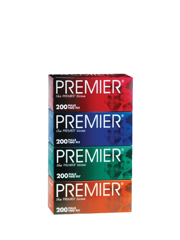 PREMIER FACIAL TISSUES 4X200S