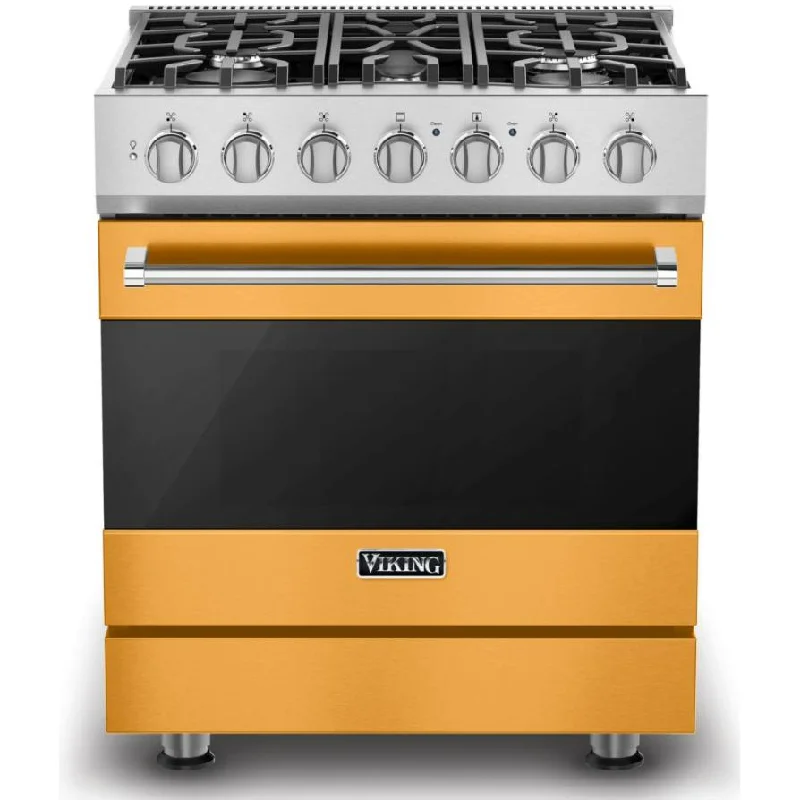 Viking 30-inch Freestanding Gas Range with ProFlow™ Convection Baffle RVGR3302-5BDA