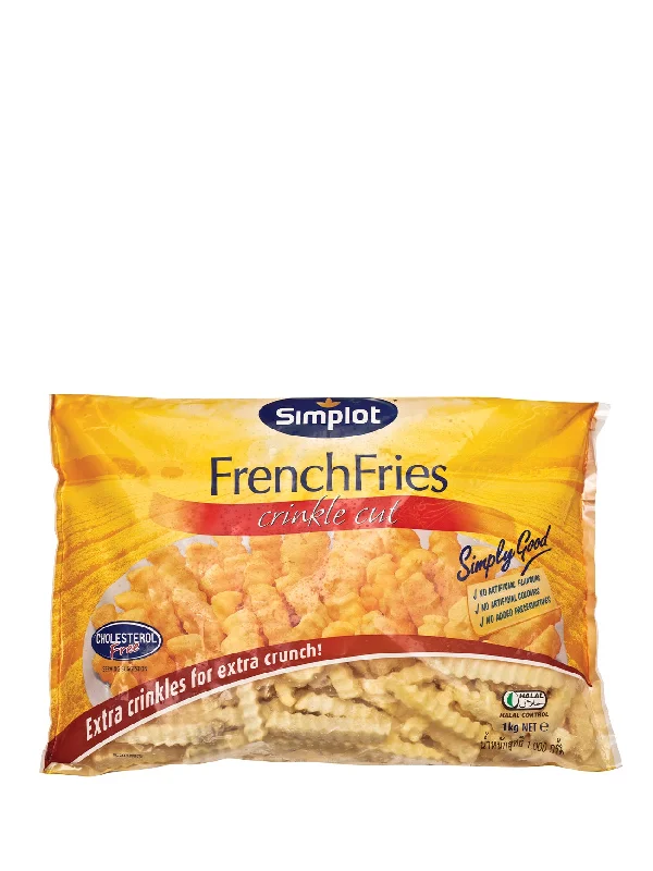 SIMPLOT CRINKLE CUT F/FRIES 1KG