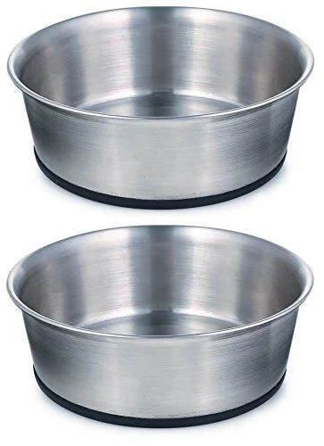 dog stainless steel heavy bowl