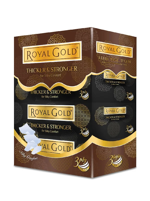 ROYAL GOLD LUX F/TISSUE 4X80'S (3PLY)