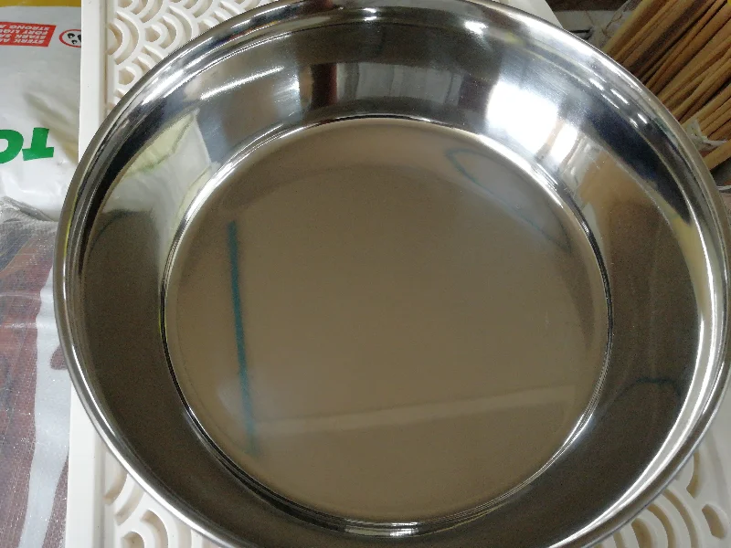 Steel Feeding Bowl.