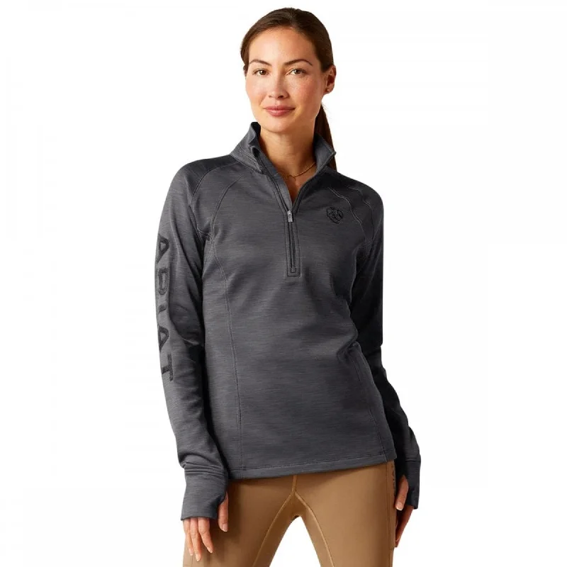 Ariat Ladies Tek Team Half Zip - Ebony