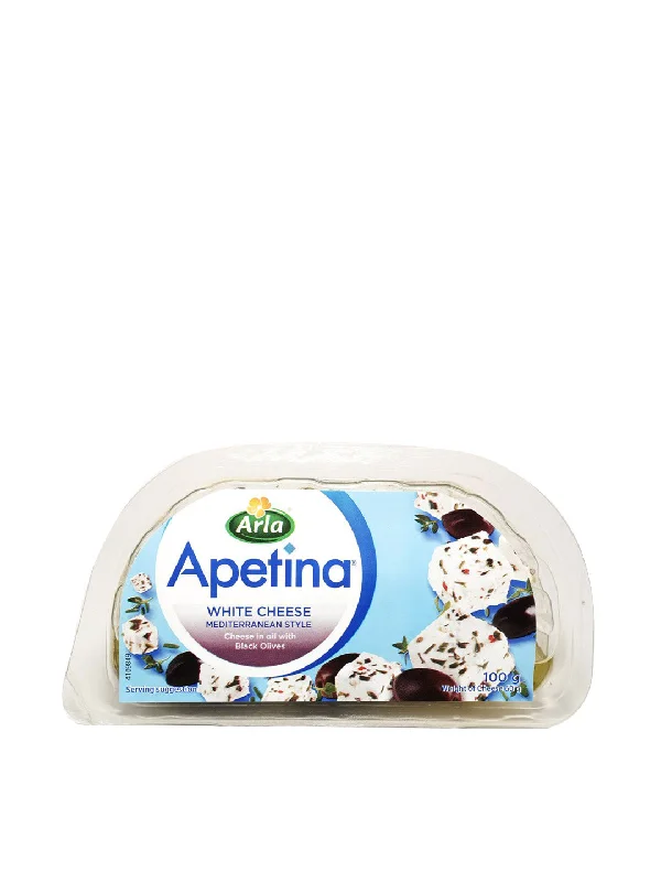 APETINA FETA CHEESE W OLIVES 100G