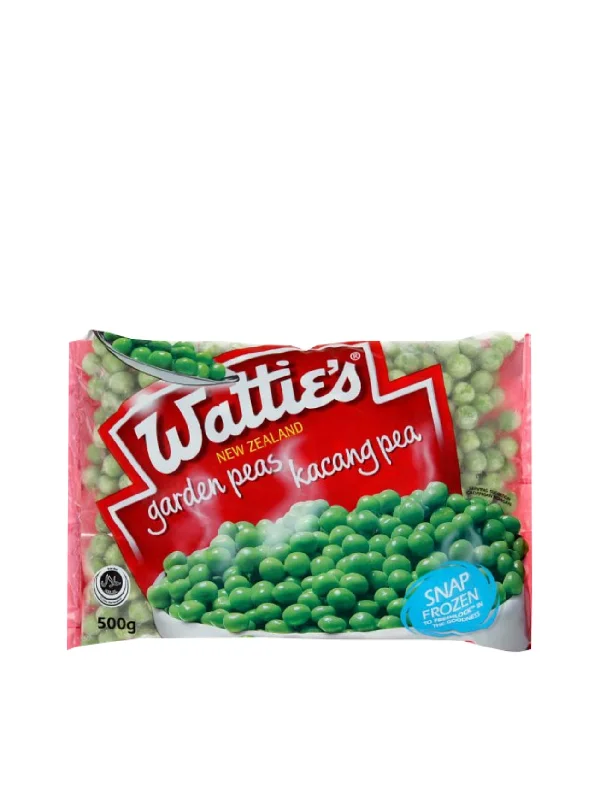 WATTIES GREEN PEAS 500G