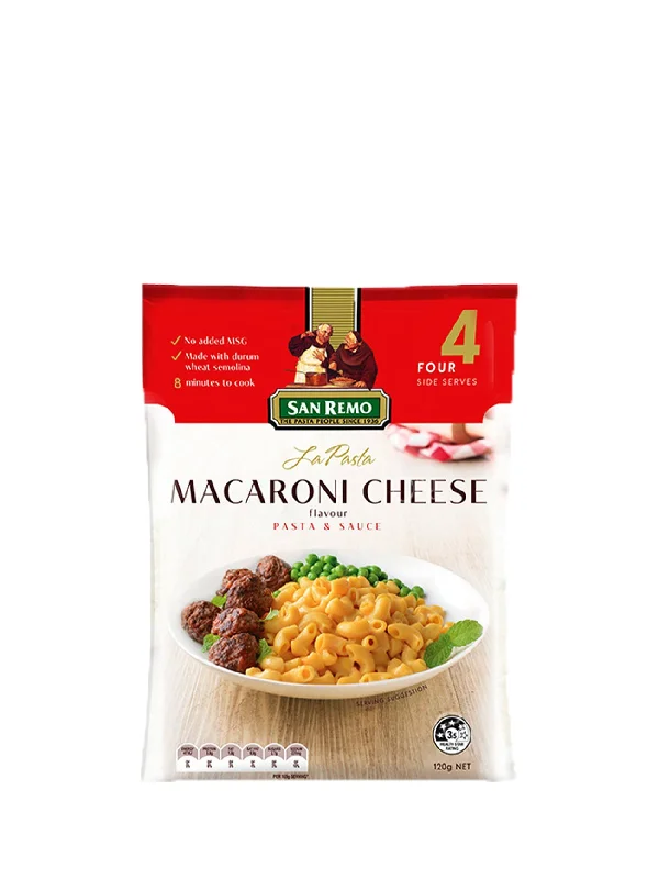 SAN REMO LA PASTA MACARONI&CHEESE 120G