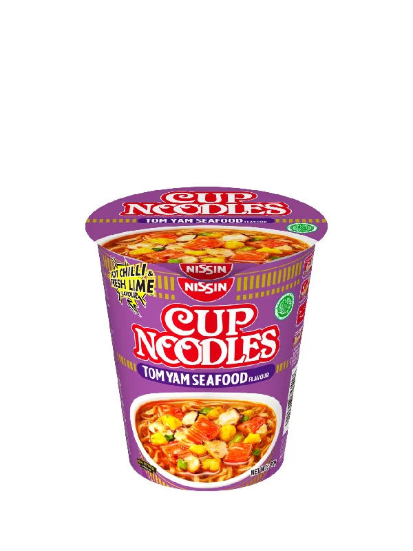 NISSIN CUP NOODLES TOM YAM SEAFOOD 70G