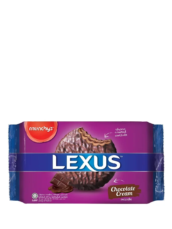 MUNCHYS LEXUS CHOC COATED 200GM