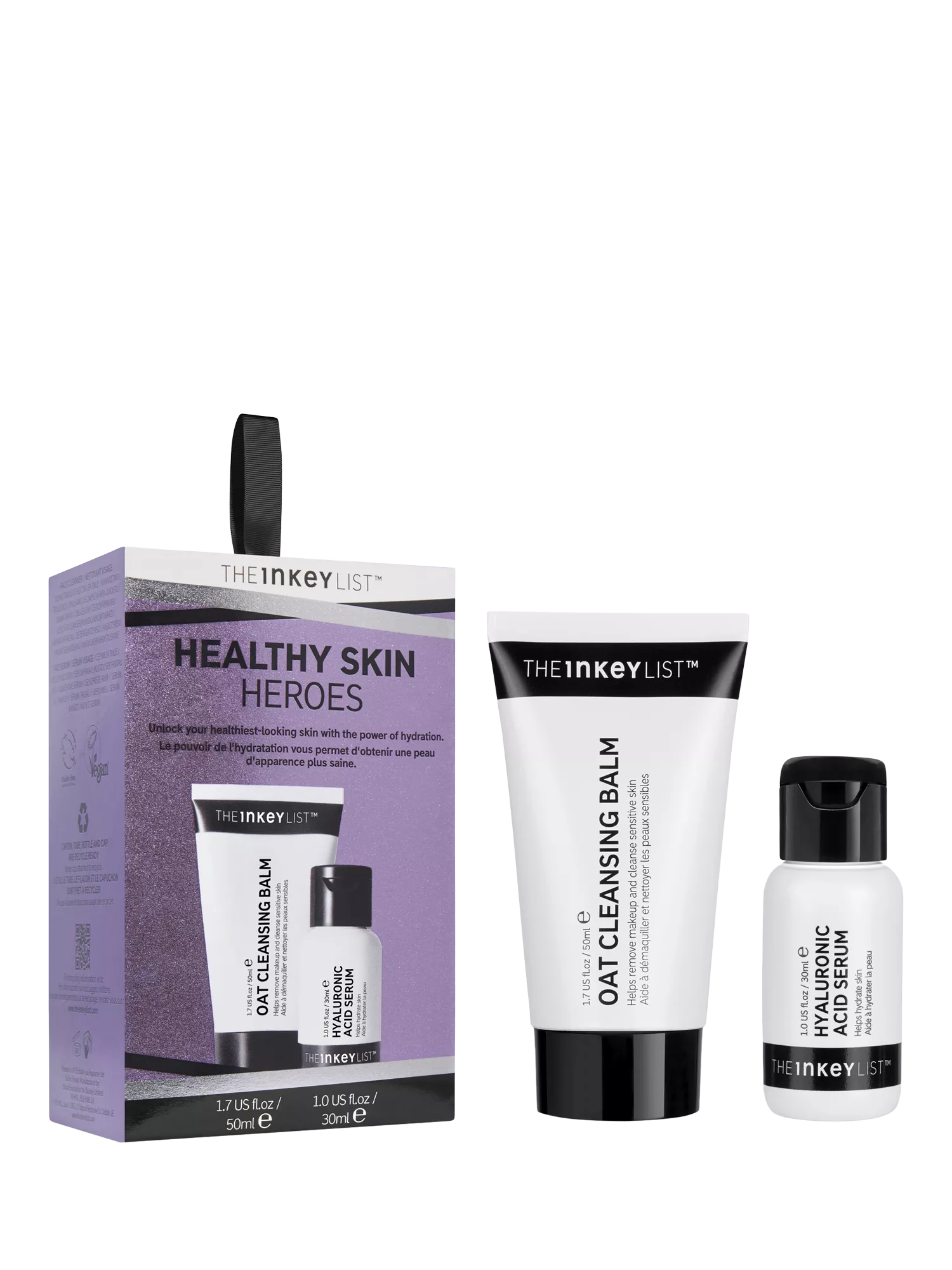 The INKEY List Healthy Skin Heroes Duo Skincare Gift Set