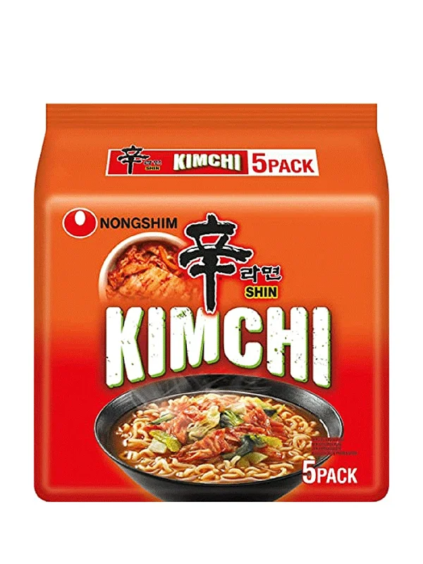 NONGSHIM KIMCHI NOODLE 5X120GM