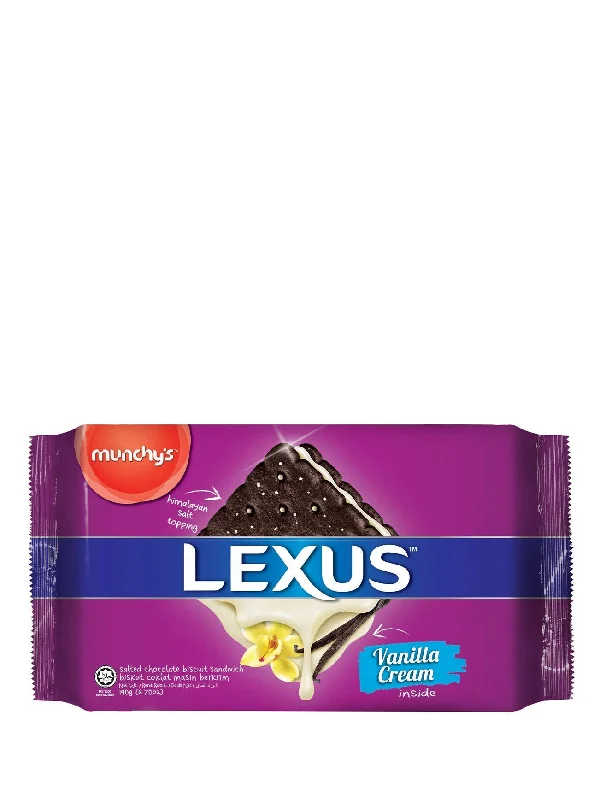 MUNCHY'S LEXUS SALTED VANILLA SANDWICH 190G