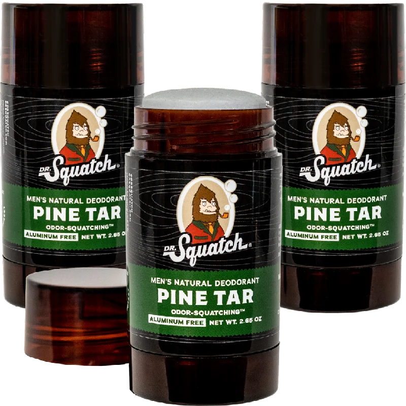 Pine Tar Deodorant 3-Pack