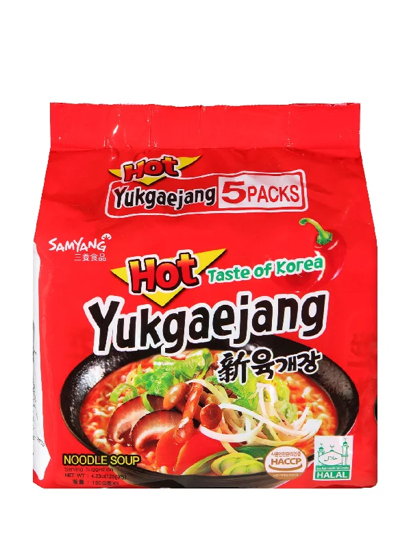 SAMYANG MUSHROOM NOODLES 120G*5