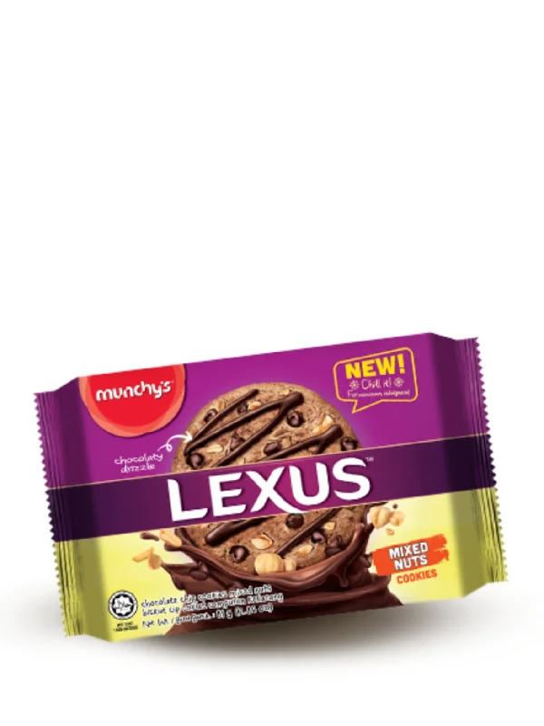 MUNCHY'S LEXUS MIXED NUTS COOKIES 189G