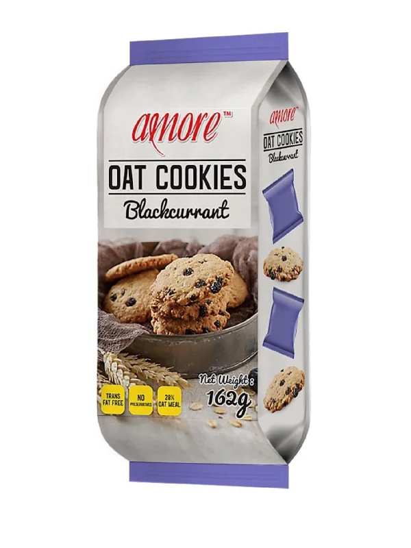 TG AMORE OAT COOKIES BLACKCURRANT 162GM