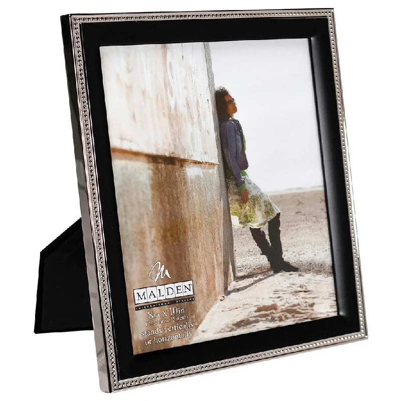 Malden : 4X6 2-Tone Bead-Black Frame