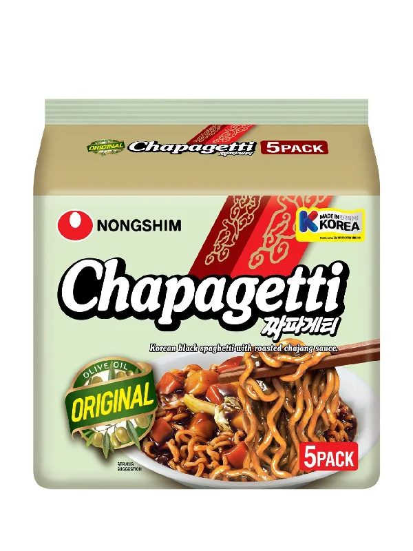 NONGSHIM CHAPAGETTI CHAJANG MYUN 5X140GM