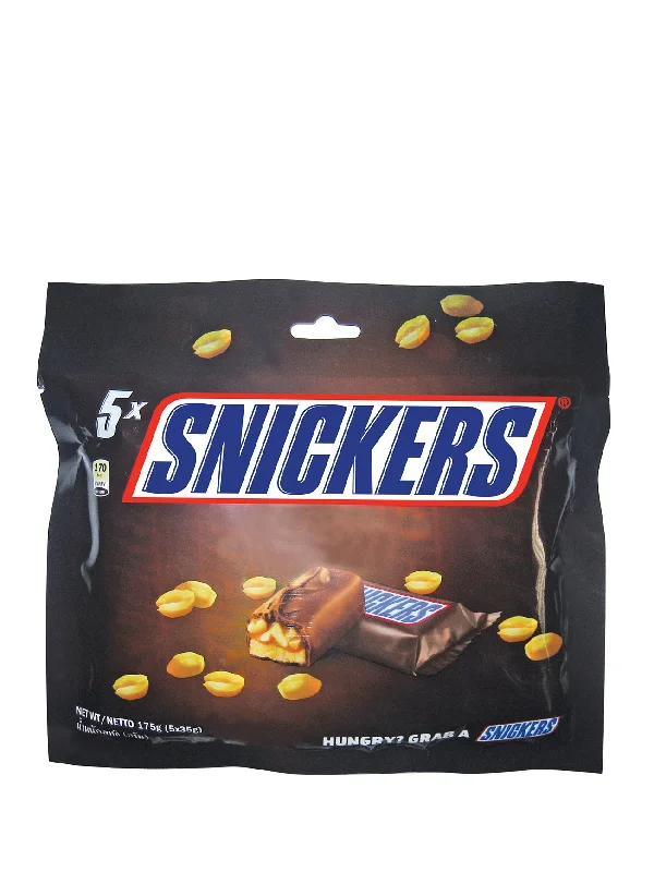 SNICKERS 5 PACK SNACK BAR 175G