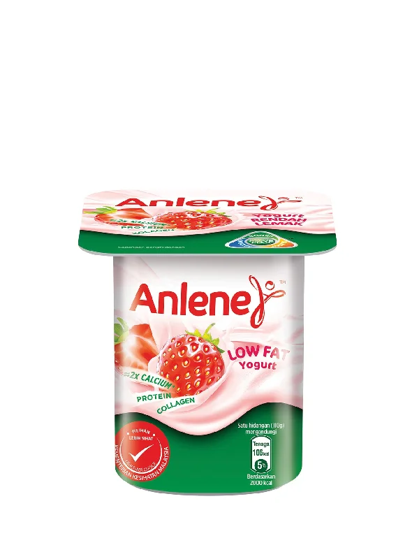 ANLENE LOW FAT YOGURT SBERRY 110G