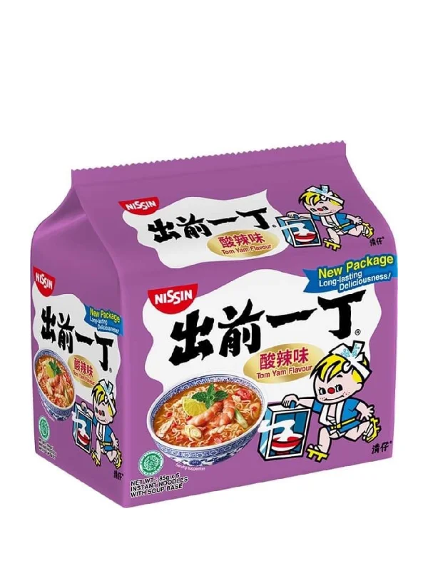 NISSIN INSTANT NOODLE TOMYAM 5X85GM