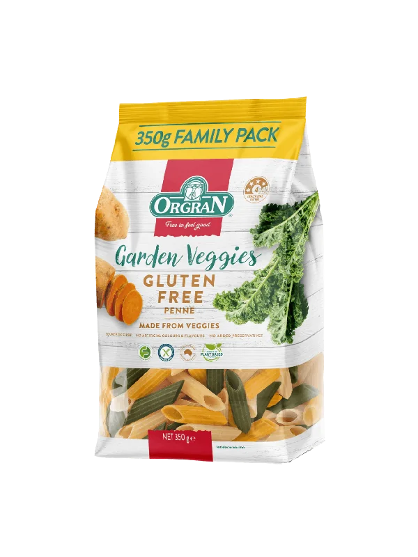 ORGRAN GF GARDEN VEGE PASTA PENNE 350G