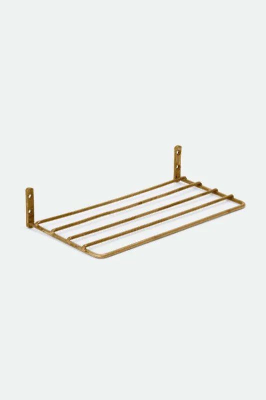 Fog Linen Work Brass Wire Shelf