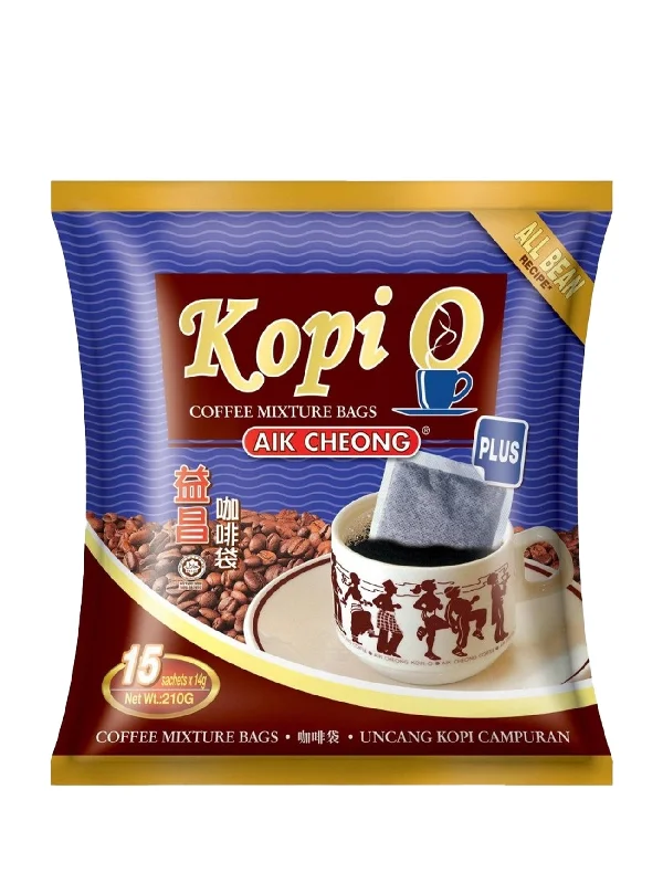 AIK CHEONG KOPI-O BAG PLUS 15X14G