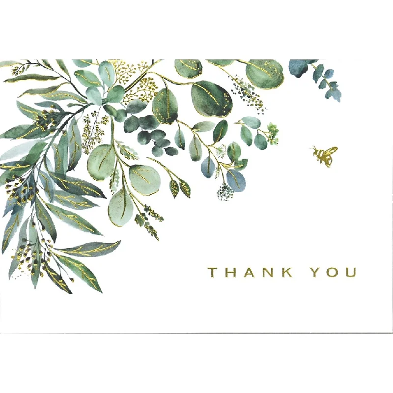 Peter Pauper Press : Thank You Notes - Eucalyptus