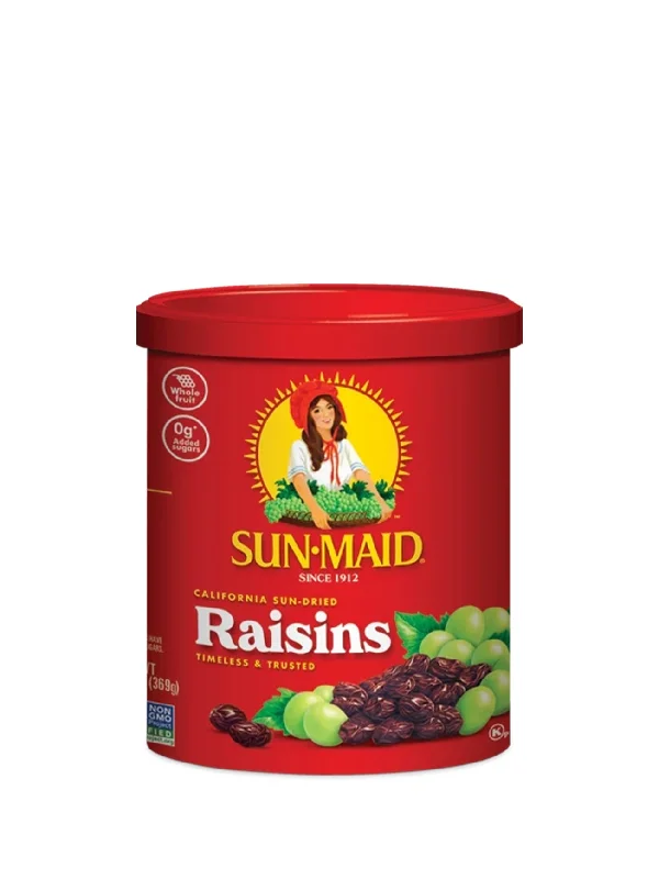 SUNMAID CANISTER RAISINS 500GM