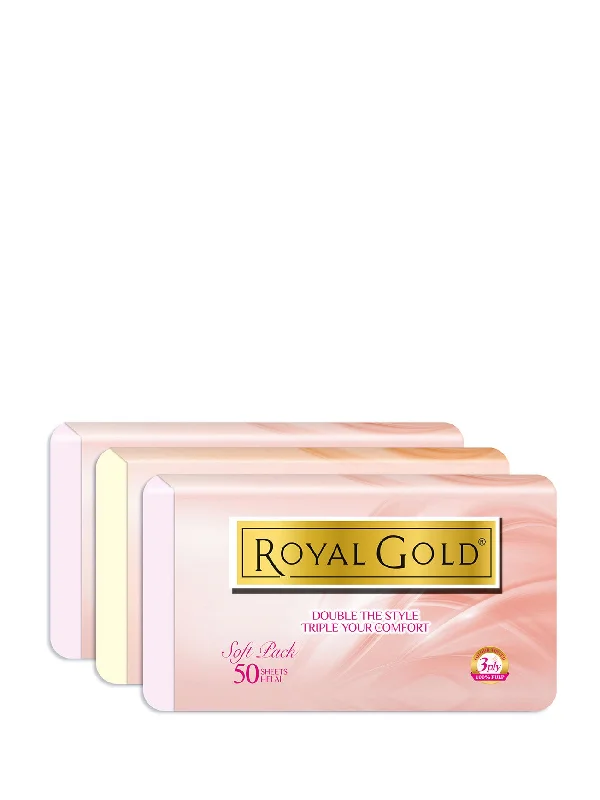 ROYAL GOLD TWIN TONE SOFT PACK 3*50'S