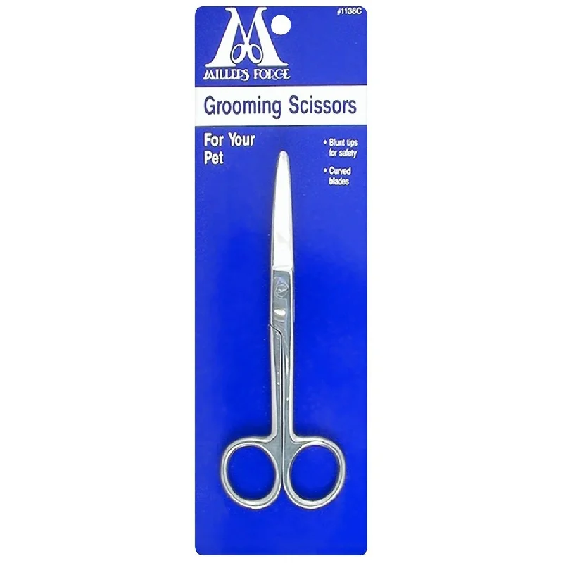 Millers Forge Grooming Scissors with Curved Blade