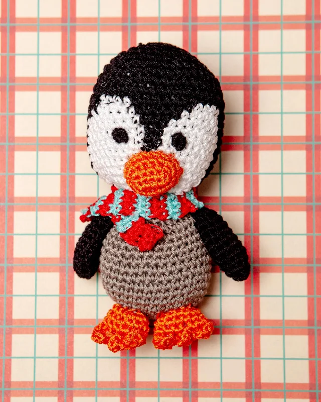 Chilly Willy The Penguin Organic Knit Dog Toy