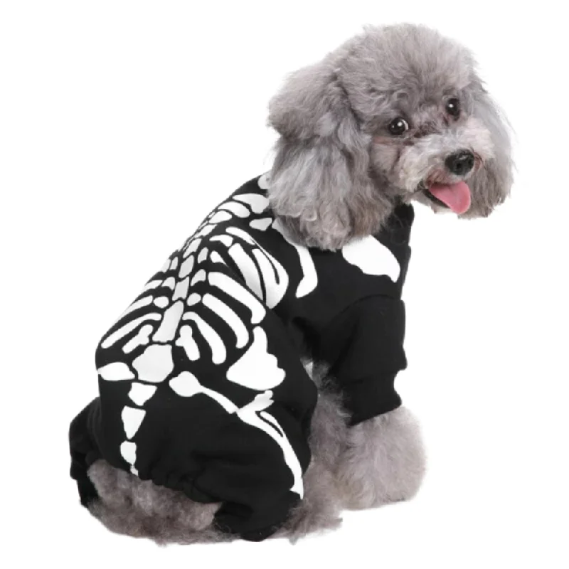 Barking Costumes - Black Skeleton Suit